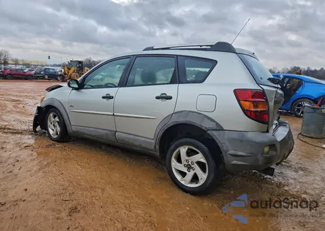2003 Pontiac Vibe z USA, uszkodzony, nr VIN 5Y2SL628X3Z411816